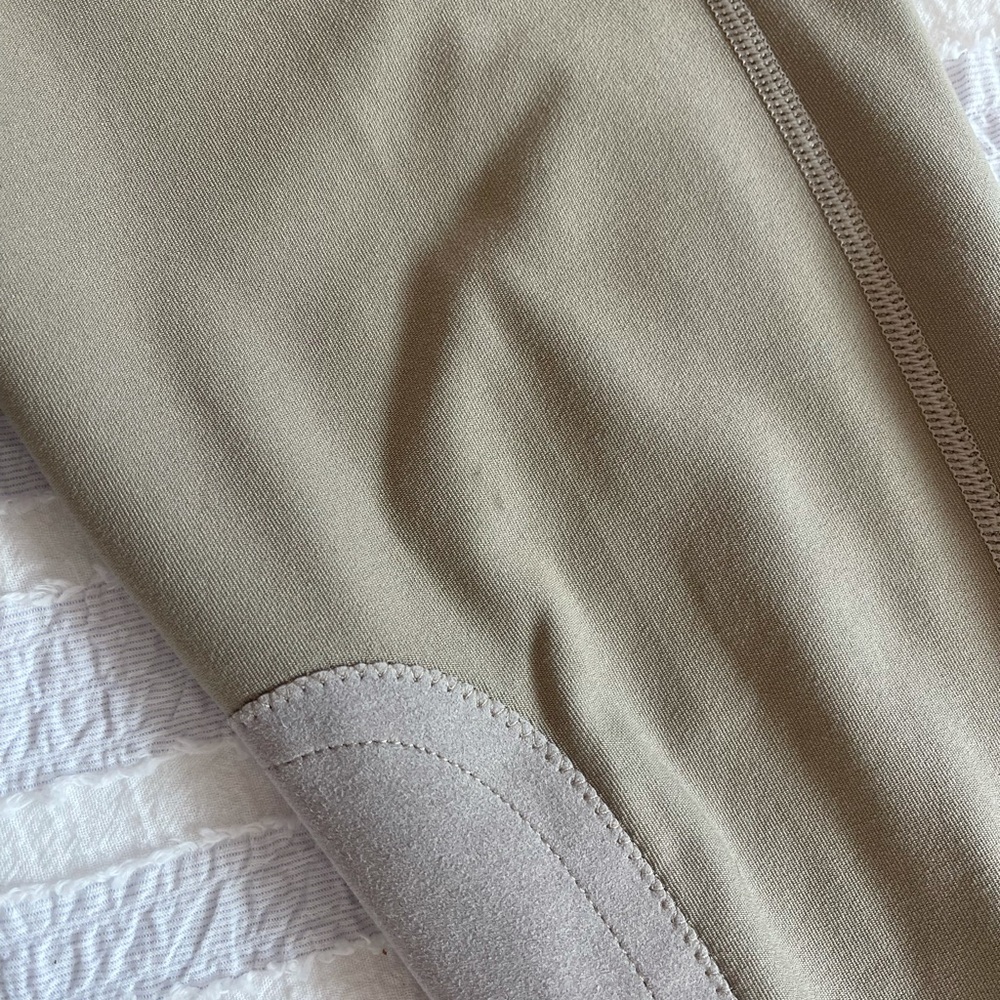2 pairs of Irideon riding tights (khaki and black) 1 pair black devonaire tights - Picture 6 of 10